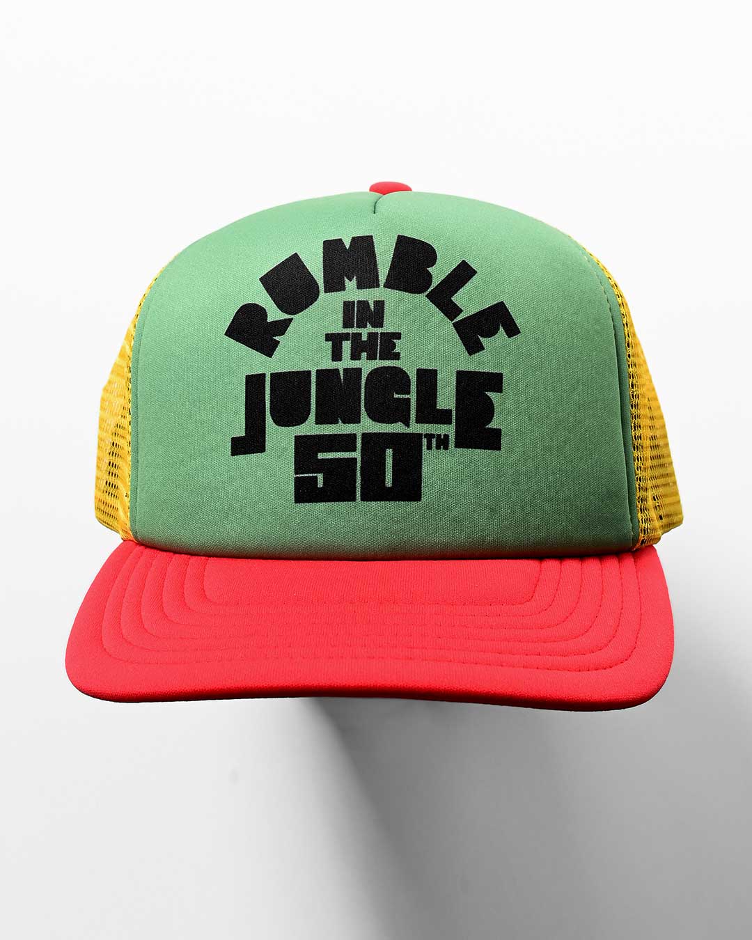 50th Anniversary Rumble In The Jungle Trucker Hat - Roots of Fight Canada