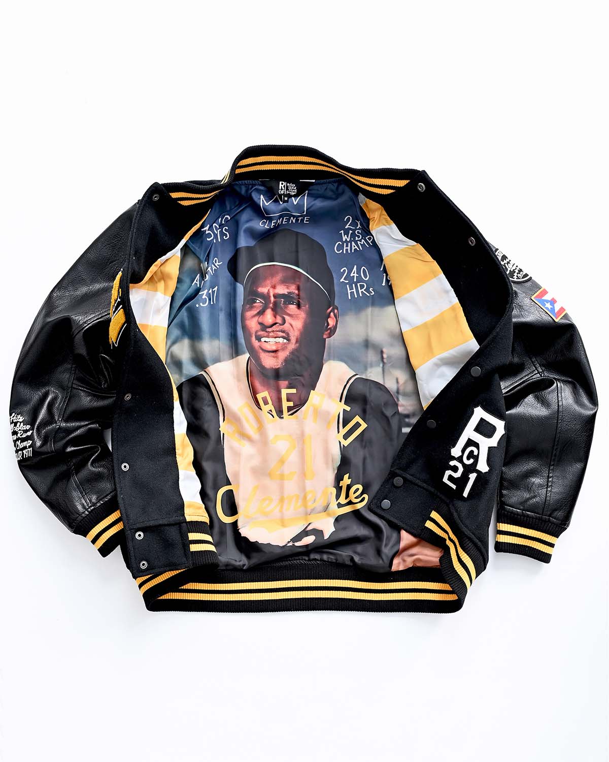 Roberto Clemente #21 Melton Jacket