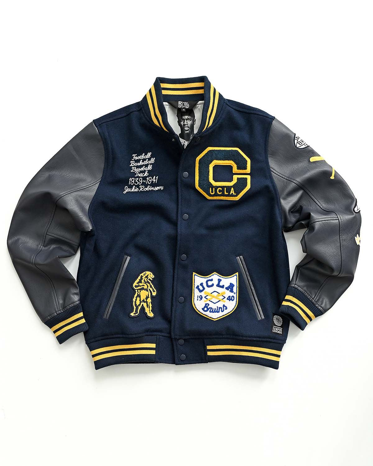 UCLA - Jackie Robinson Melton Jacket