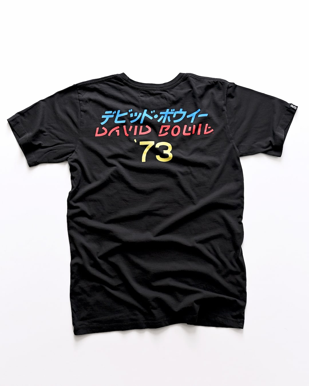 David Bowie 1973 Ziggy Stardust Black Tee