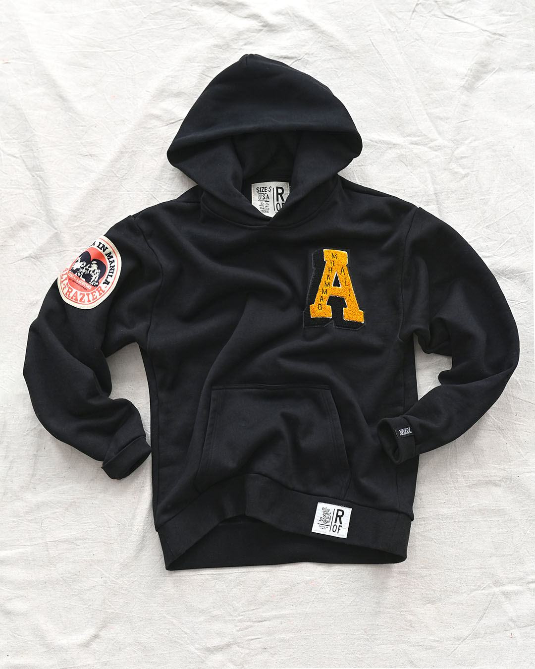 Ali Thrilla In Manila Black Heavyweight PO Hoody