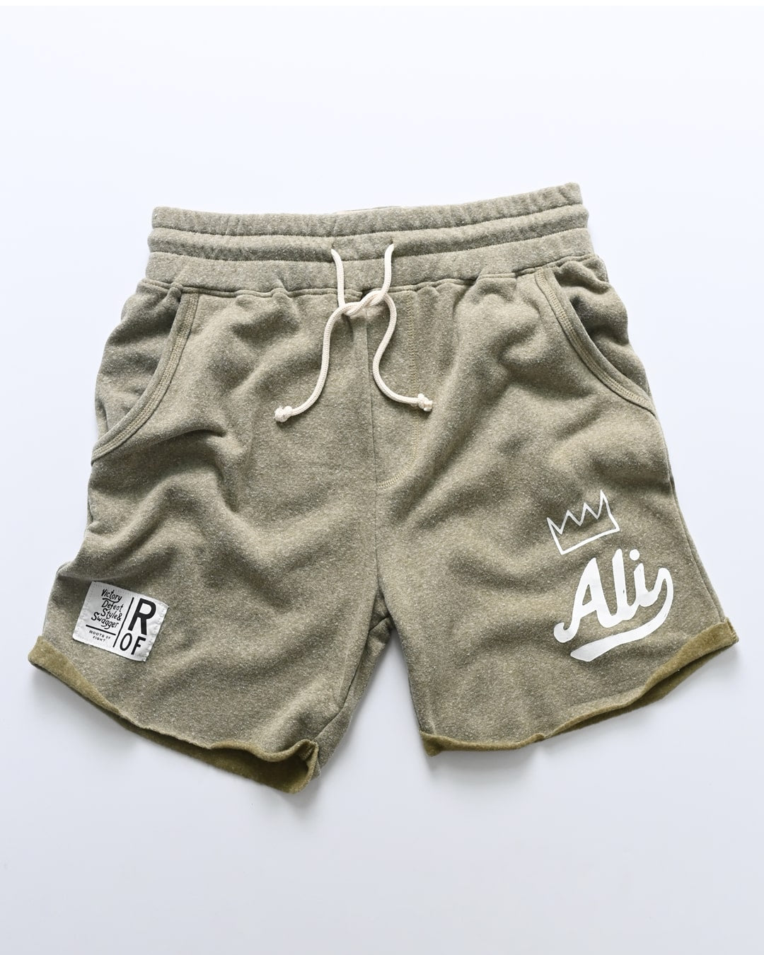 Ali Crown Olive Shorts - Roots of Fight Canada