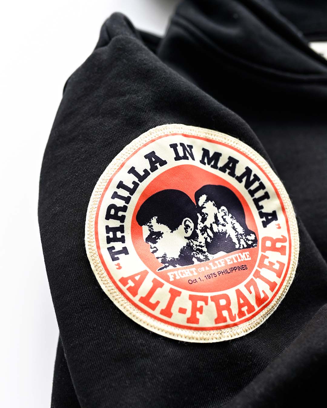 Ali Thrilla In Manila Black Heavyweight PO Hoody - Roots of Fight Canada