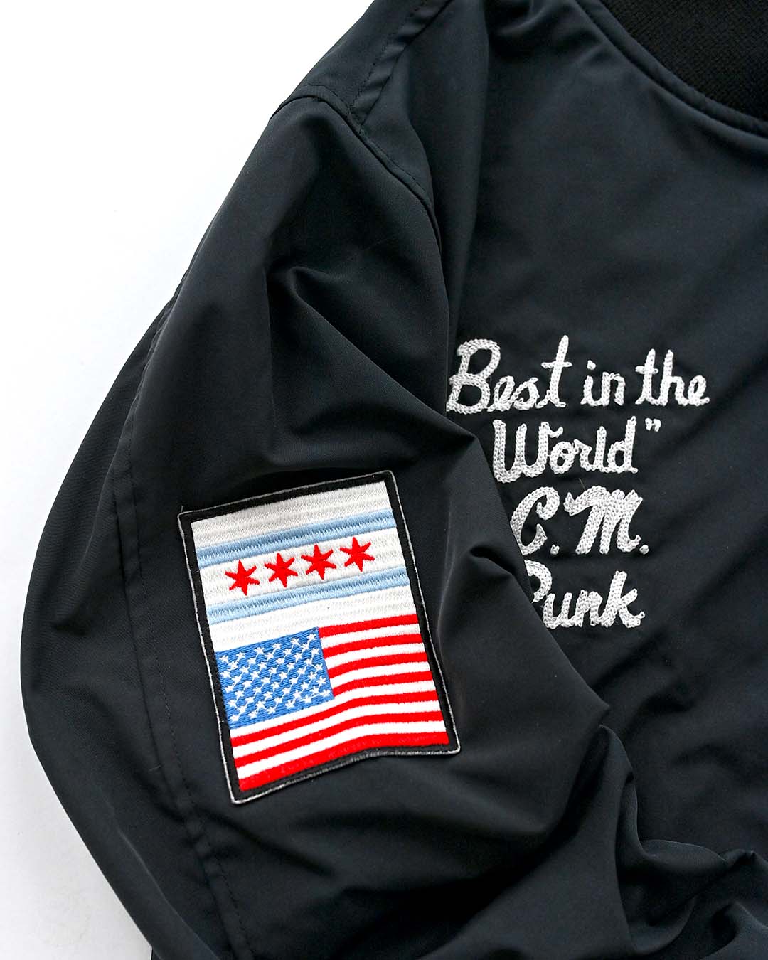 CM Punk &#39;Second City Saint&#39; Stadium Jacket - Roots of Fight Canada