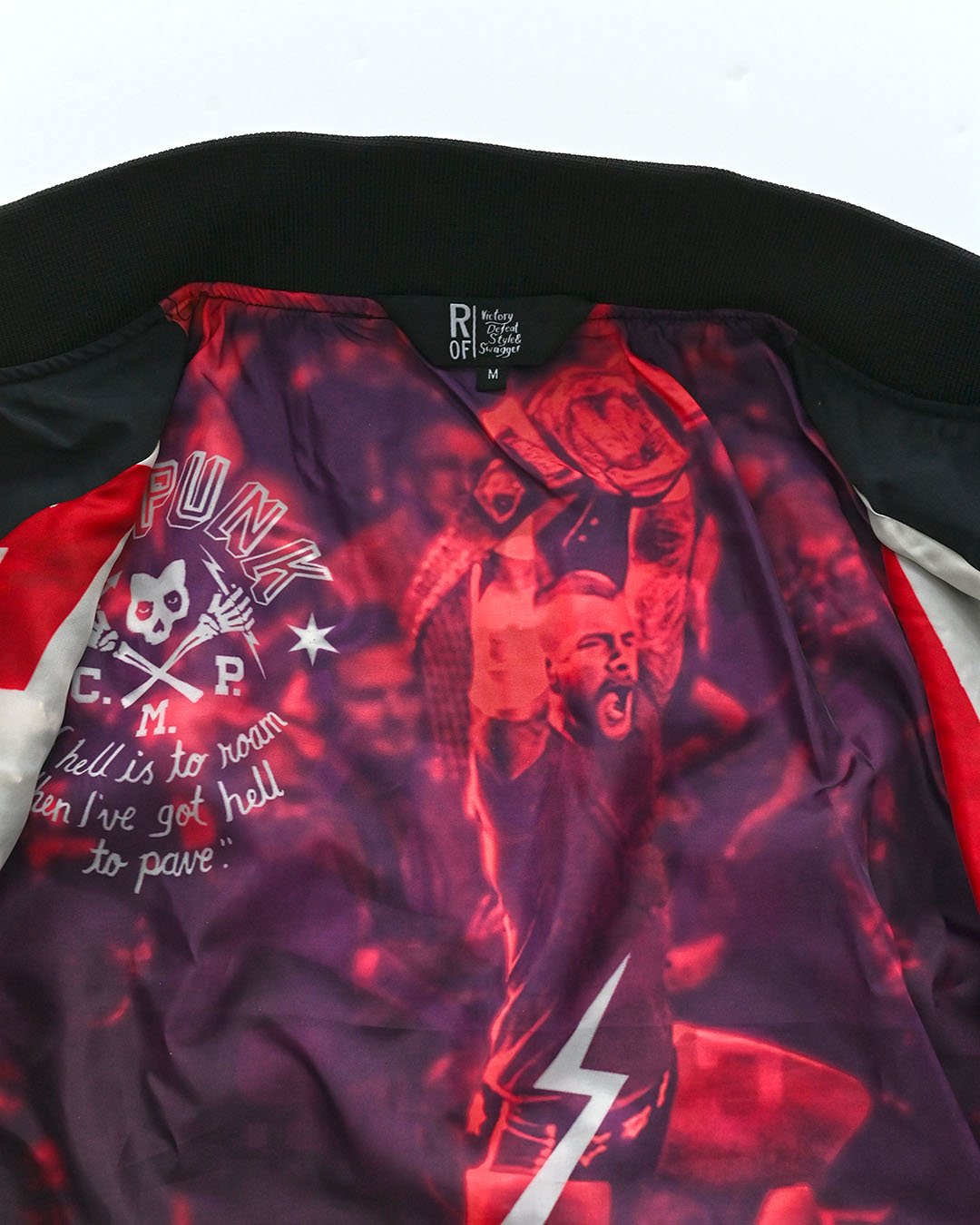 CM Punk &#39;Second City Saint&#39; Stadium Jacket - Roots of Fight Canada