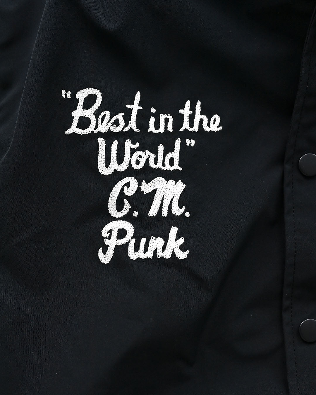 CM Punk &#39;Second City Saint&#39; Stadium Jacket - Roots of Fight Canada