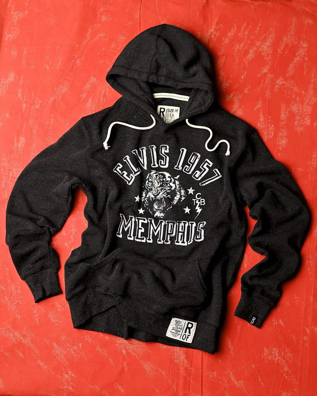 Elvis Black 57 Memphis Hoody - Roots of Fight Canada