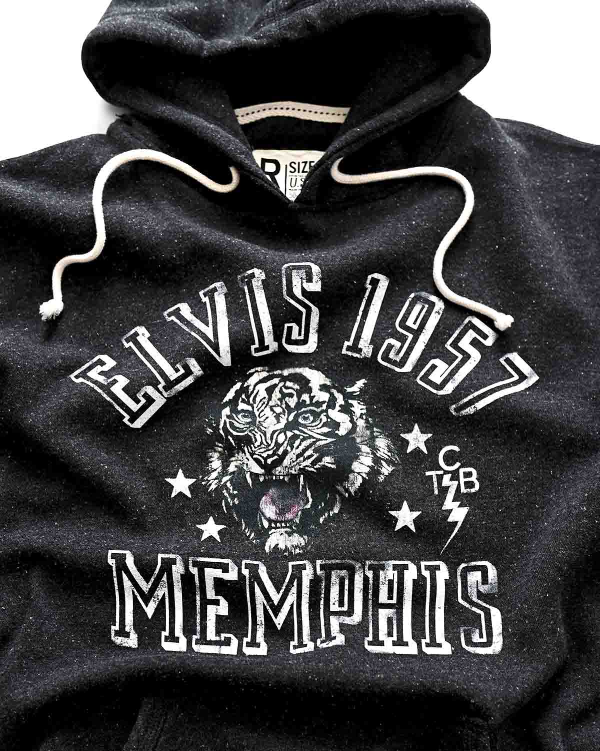 Elvis Black 57 Memphis Hoody - Roots of Fight Canada