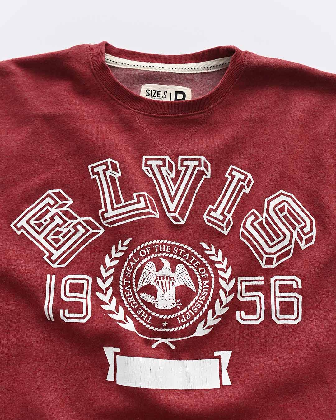 Elvis Presley &#39;56 Cardinal Sweatshirt - Roots of Fight Canada