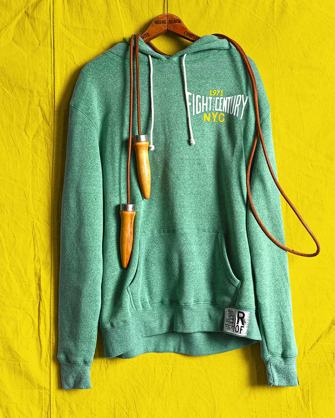 FOTC - Ali 1971 Green PO Hoody - Roots of Fight Canada