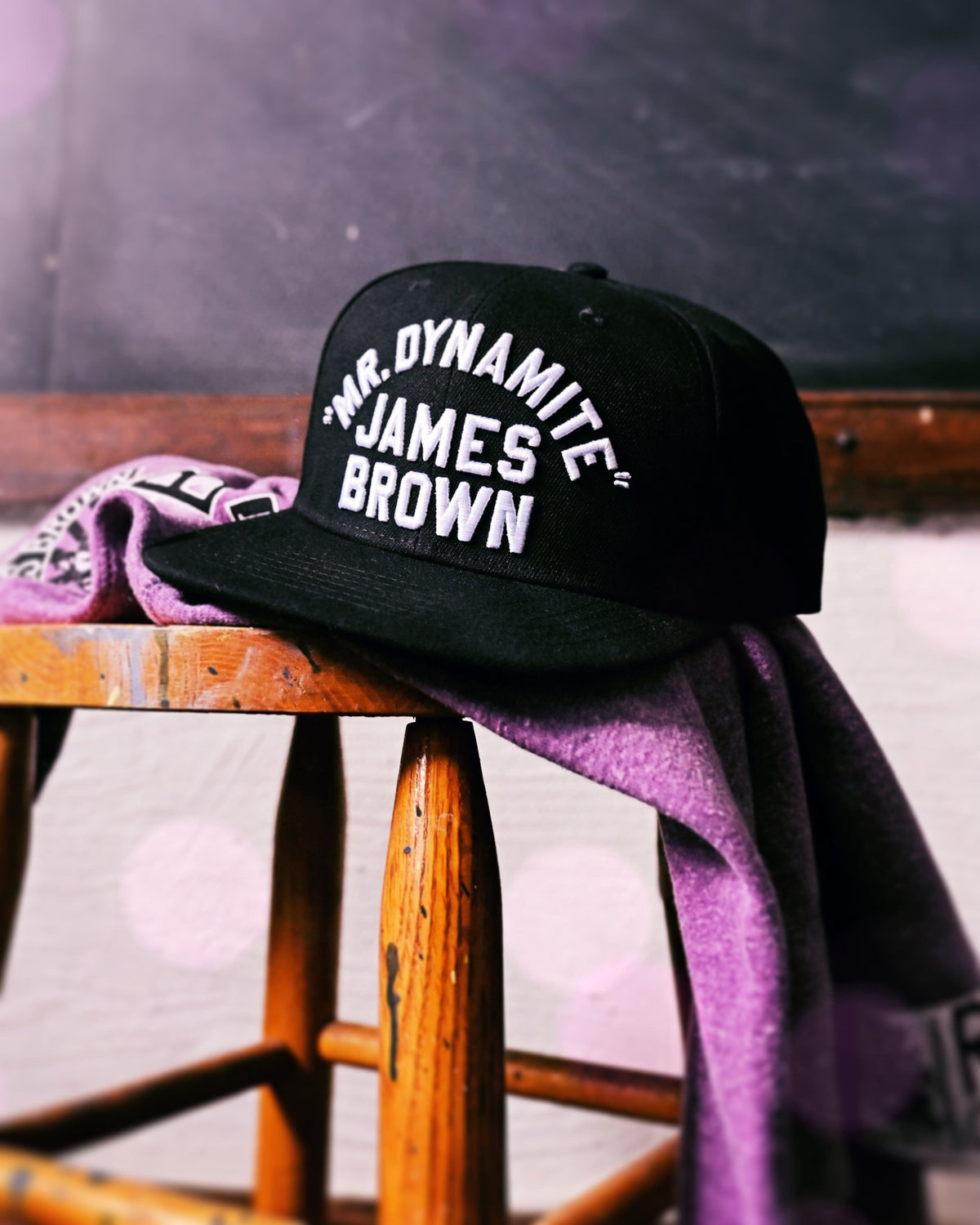 James Brown Mr. Dynamite Snapback Hat - Roots of Fight Canada