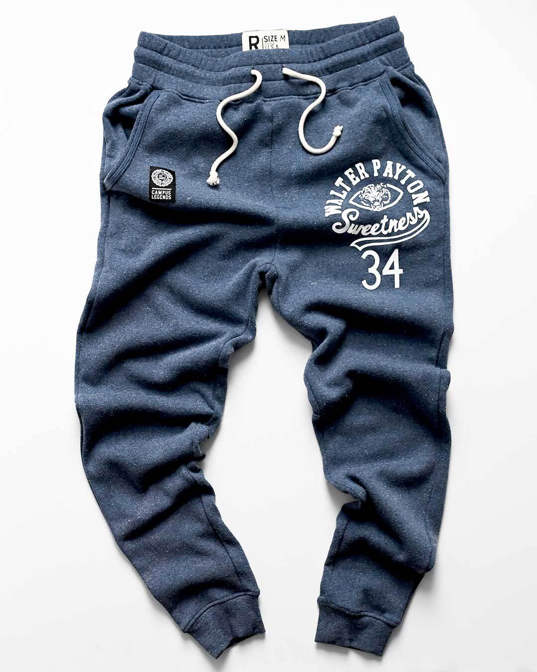 JSU - Payton Tigers #34 Navy Sweatpants - Roots of Fight Canada