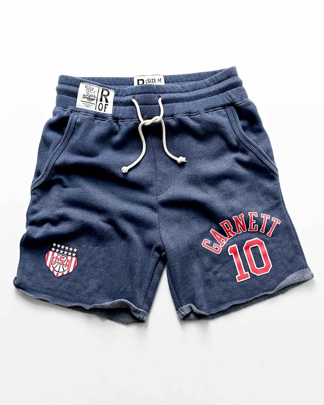 Kevin Garnett Games 2000 USA Navy Shorts - Roots of Fight Canada