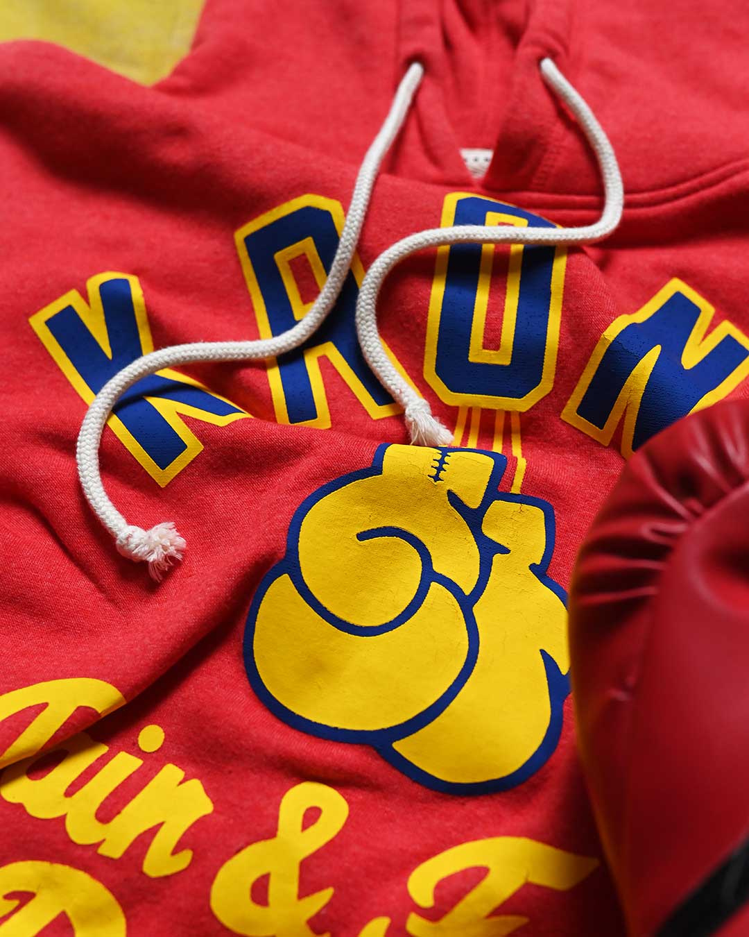 Kronk Pain &amp; Fame Red Hoody - Roots of Fight Canada