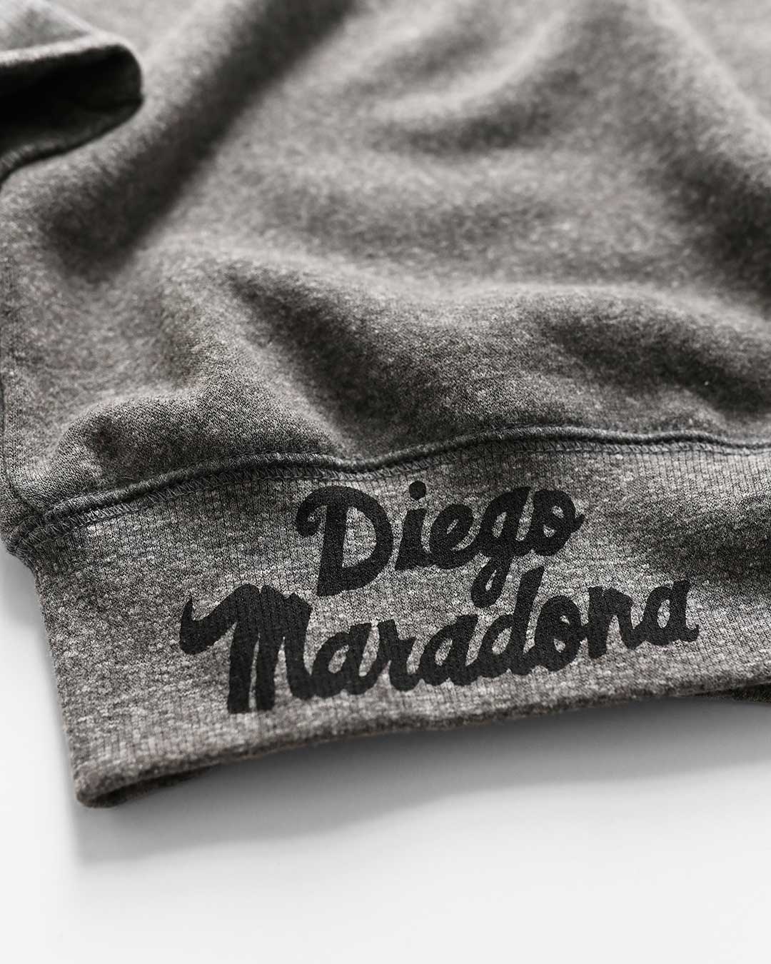 Maradona &#39;All I Have&#39; Grey Sweatshirt - Roots of Fight Canada