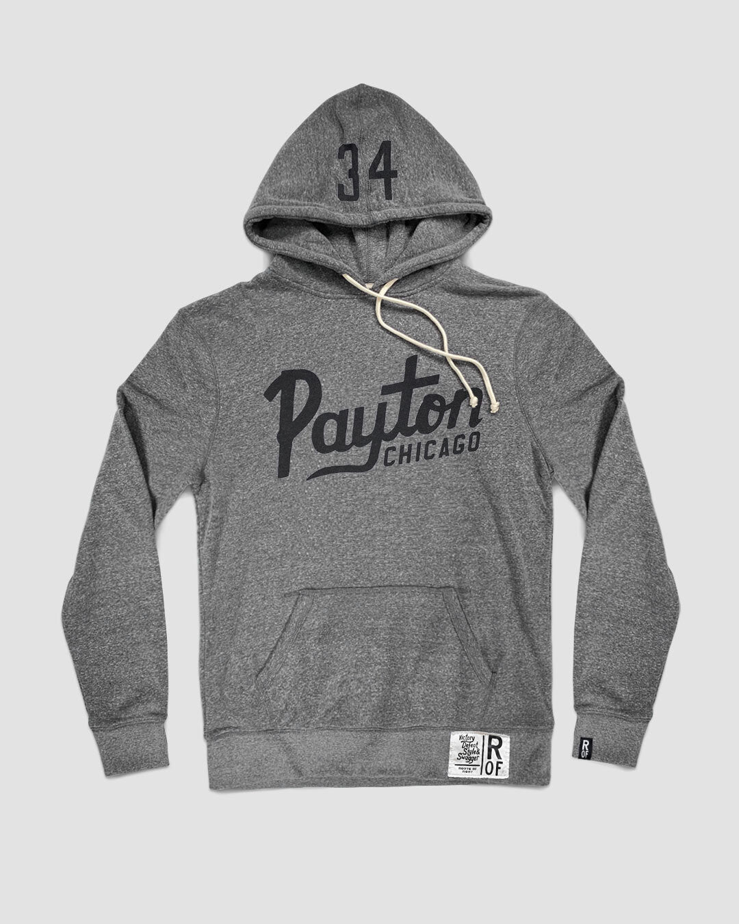 Payton Script Super Soft Grey PO Hoody - Roots of Fight Canada