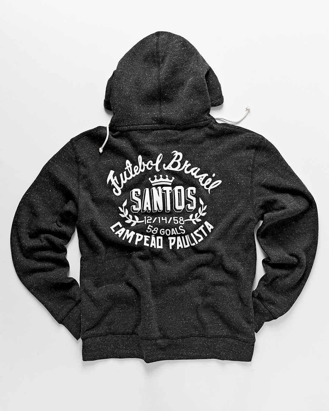 Pelé Santos Black PO Hoody - Roots of Fight Canada