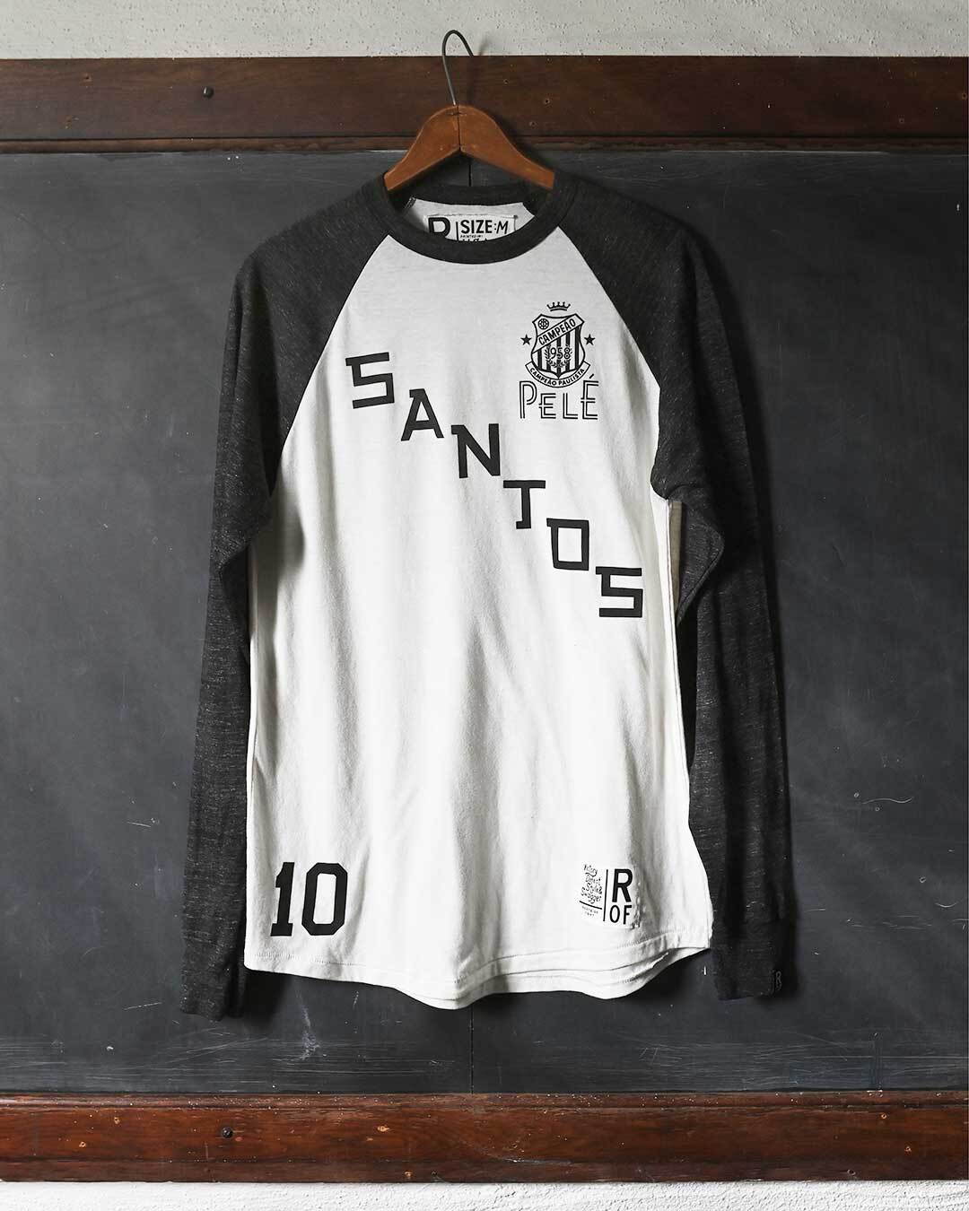 Pelé Santos Black Raglan - Roots of Fight Canada