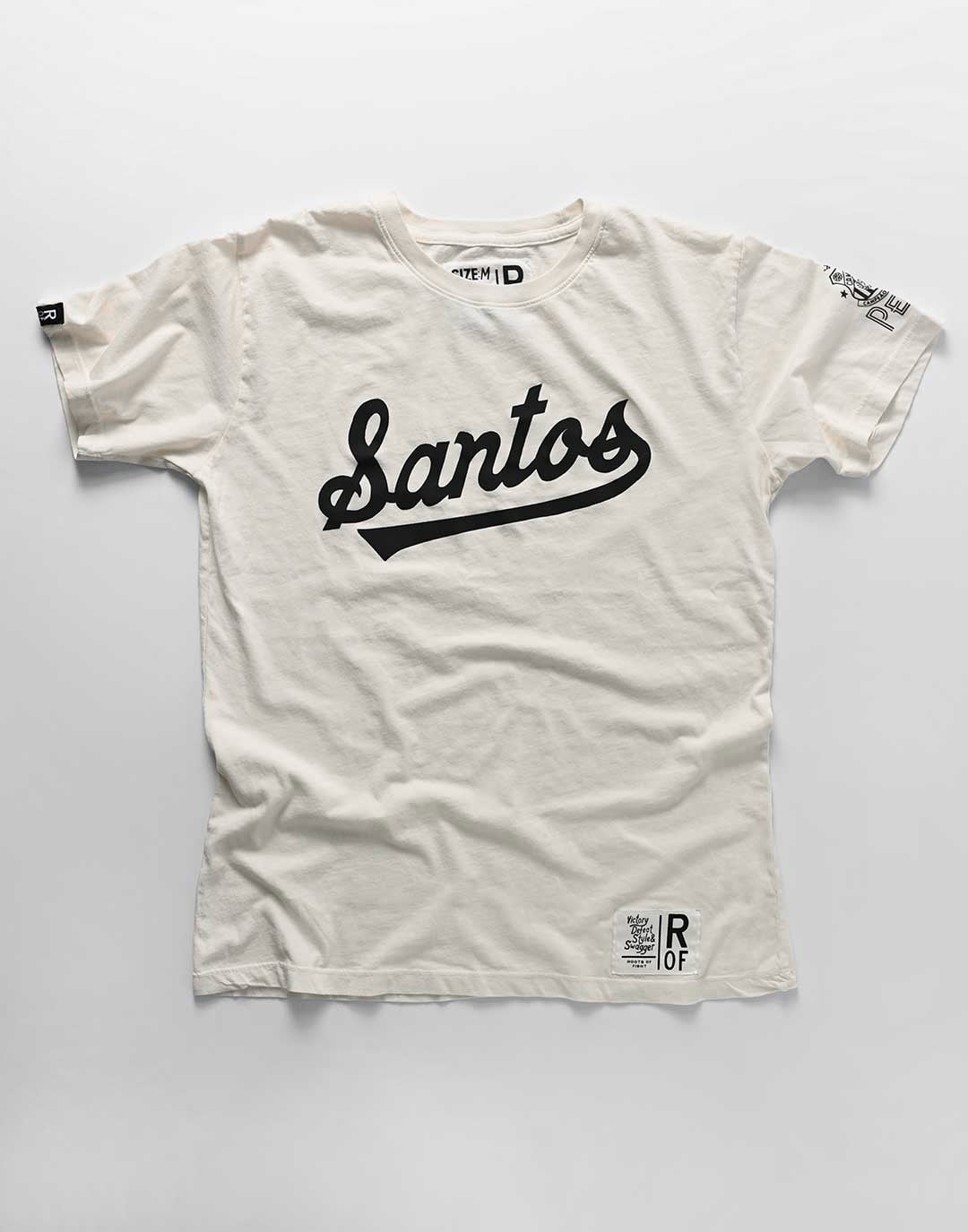 Pelé Santos White Tee - Roots of Fight Canada