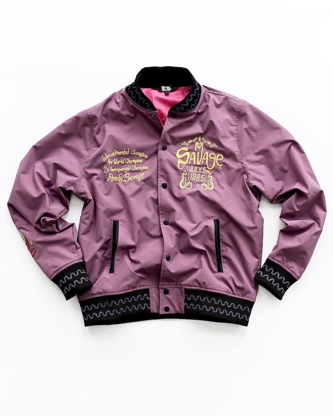 Randy Savage &#39;85 Champ Stadium Jacket - Roots of Fight Canada