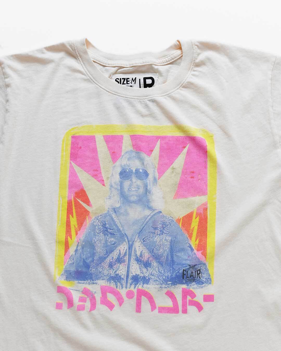 Ric Flair Retro White Tee - Roots of Fight Canada