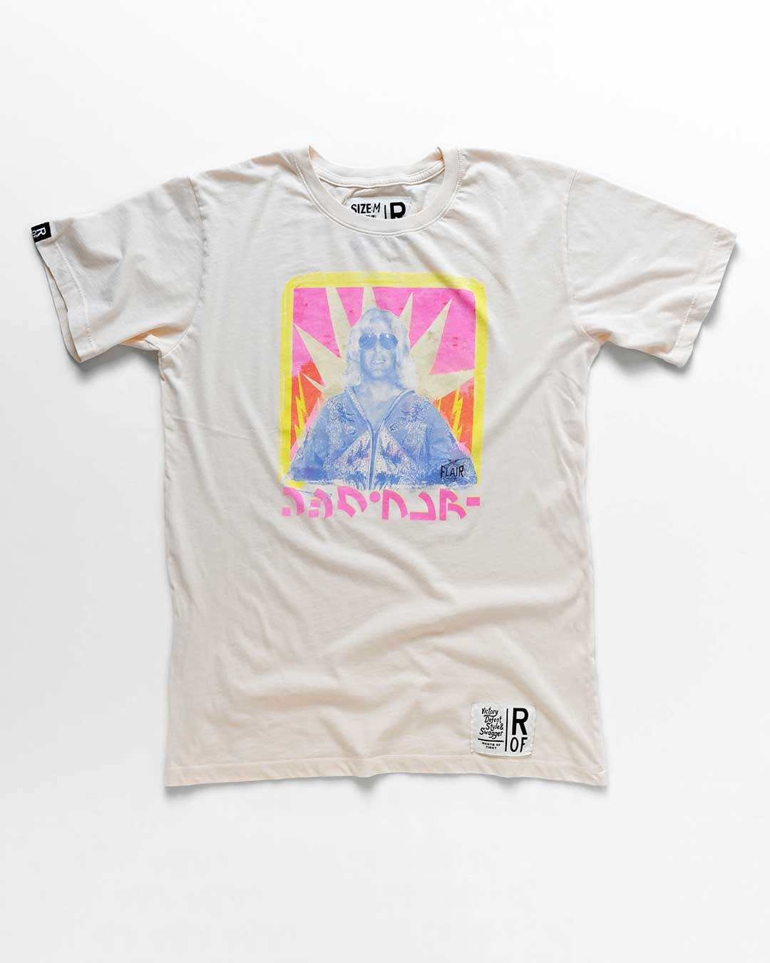 Ric Flair Retro White Tee - Roots of Fight Canada