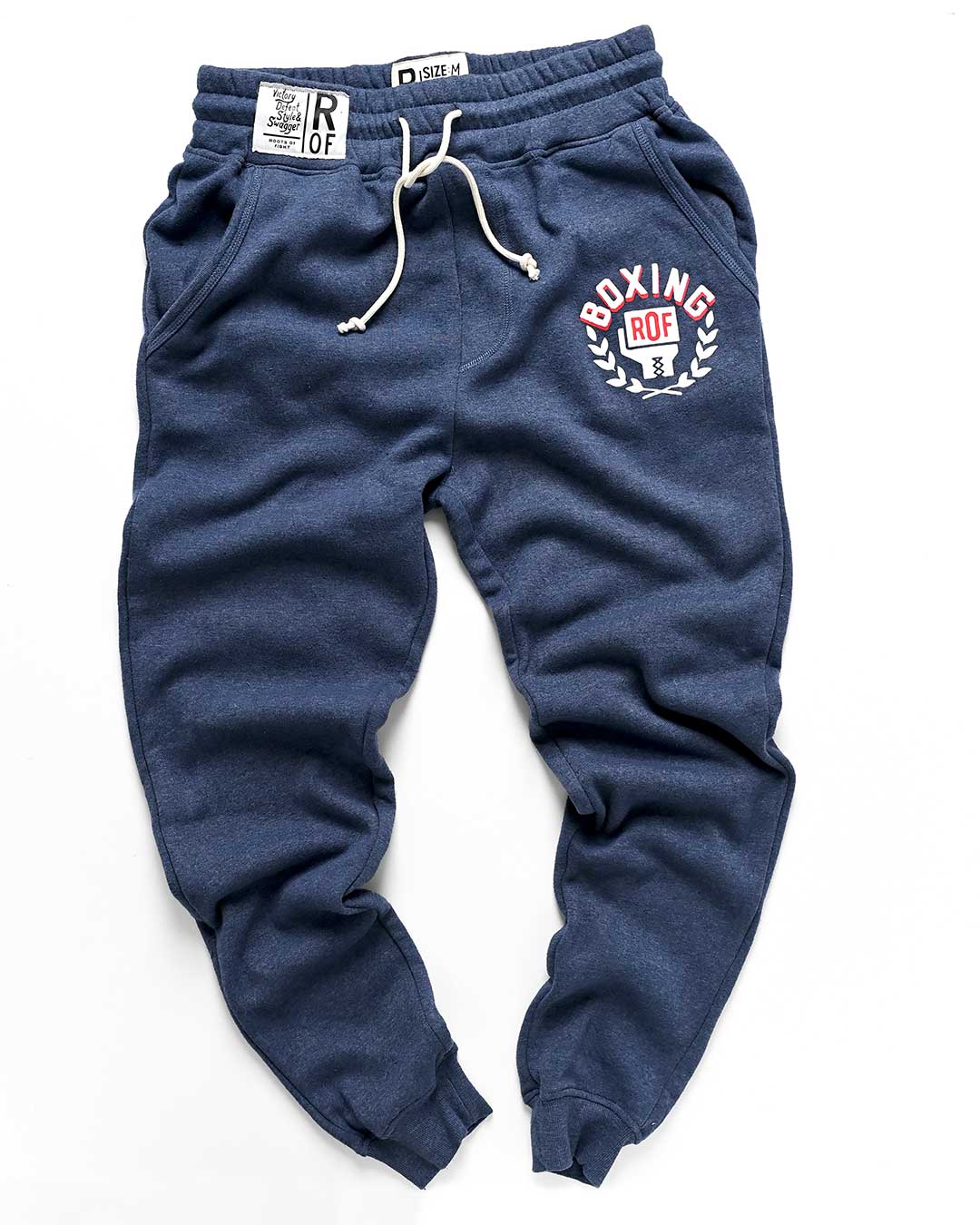 ROF Games Boxing Navy Sweatpants - Roots of Fight Canada