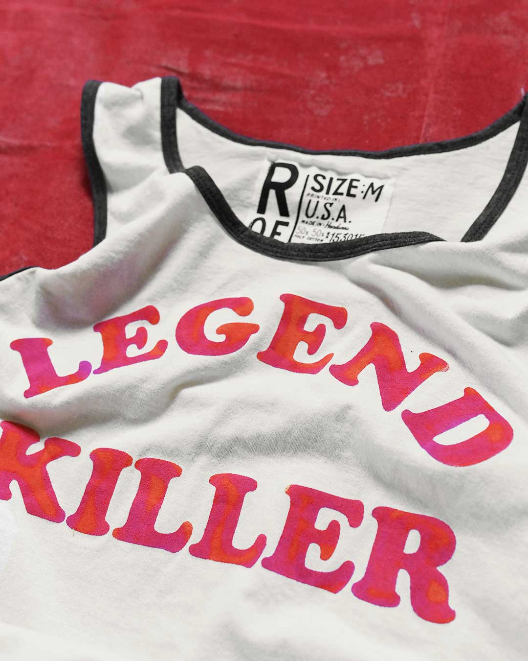 Rowdy Roddy Legend Killer White Tank - Roots of Fight Canada