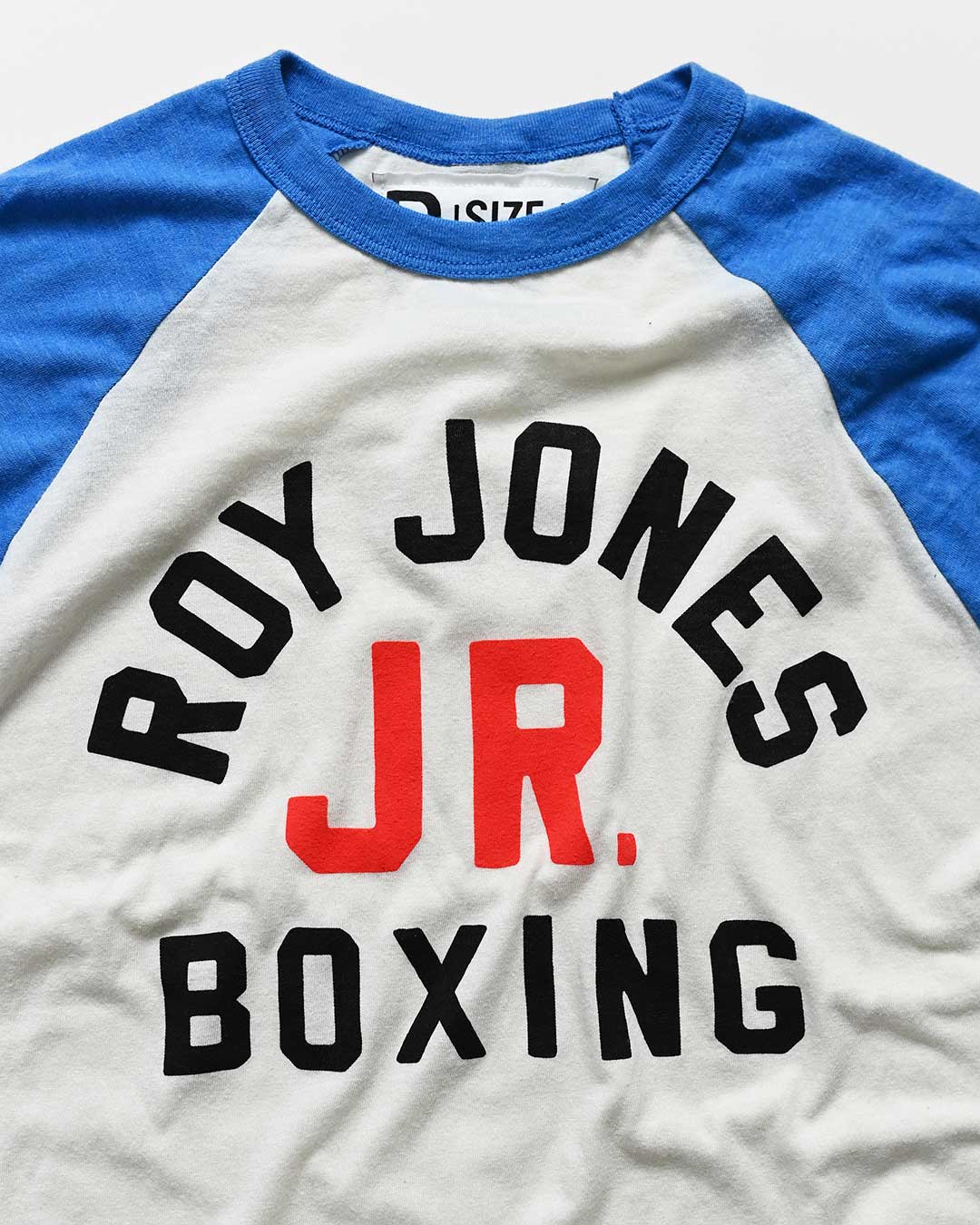 Roy Jones Jr. Boxing Blue Raglan - Roots of Fight Canada