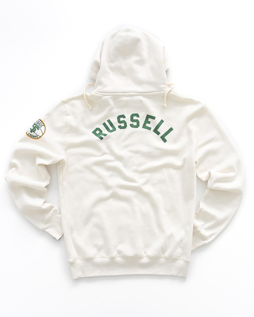 USF - Bill Russell #6 White PO Hoody - Roots of Fight Canada